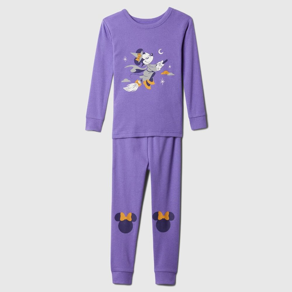 Gap Disney Girls Pajamas Halloween Minnie Mouse 12-18 Months Long Sleeve NEW